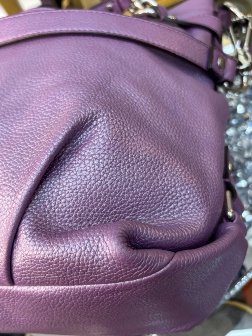 Coach Maddison Sophia Leather SATCHAL Like New